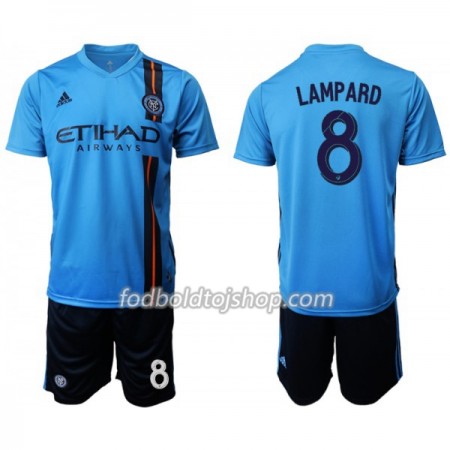 New York City FC LAMPARD 8 Børn Hjemme Fodboldsæt 2019-20 S/S (+ Korte bukser)